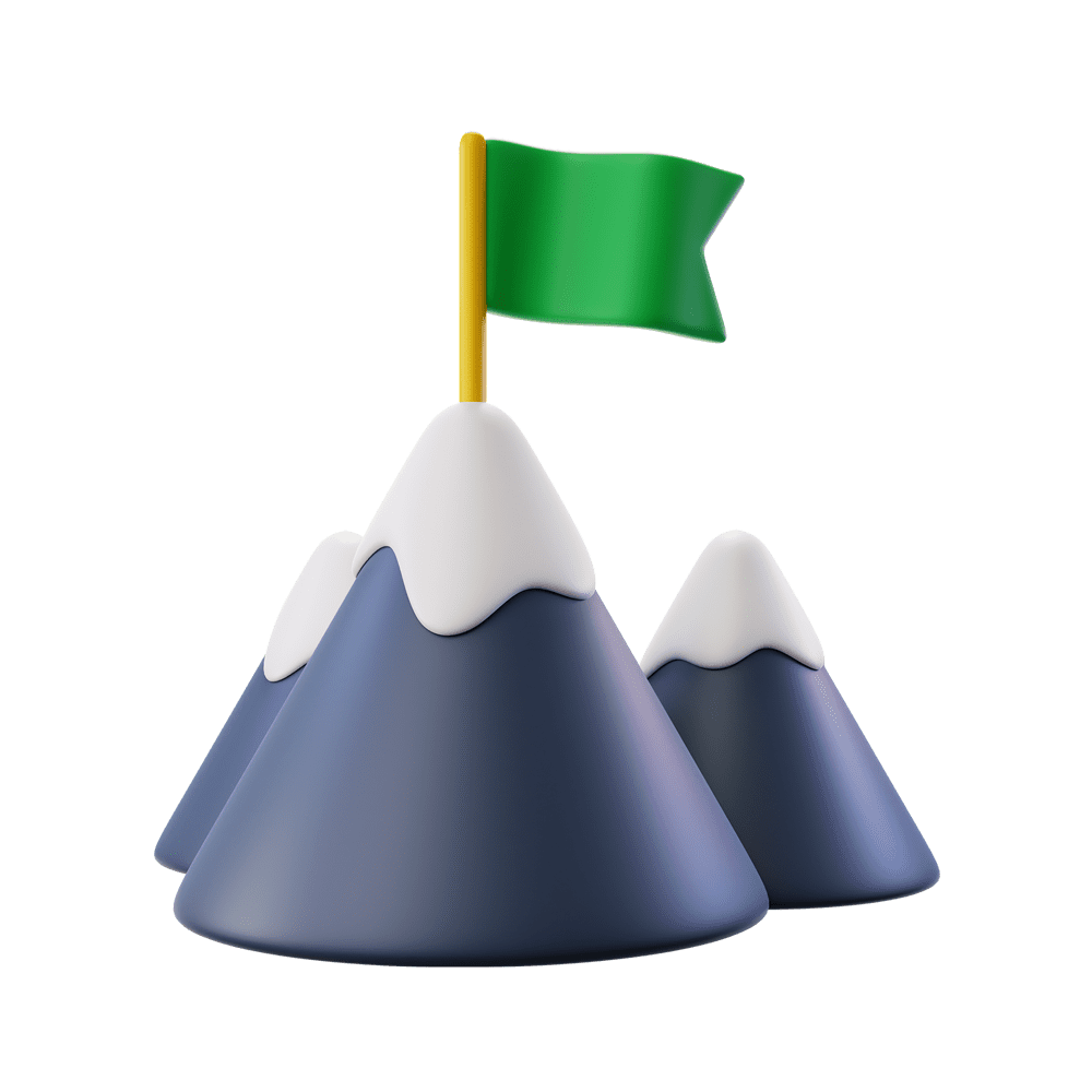 montana-con-bandera-verde-meta