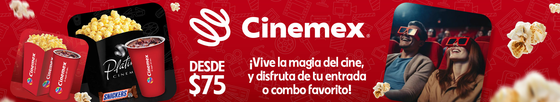Cinemex banner